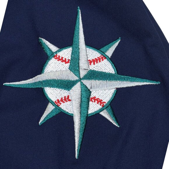 Mitchell & Ness Seattle Mariners Full Zip MLB Men's Big & Tall Jacket NWT - Picture 4 of 7